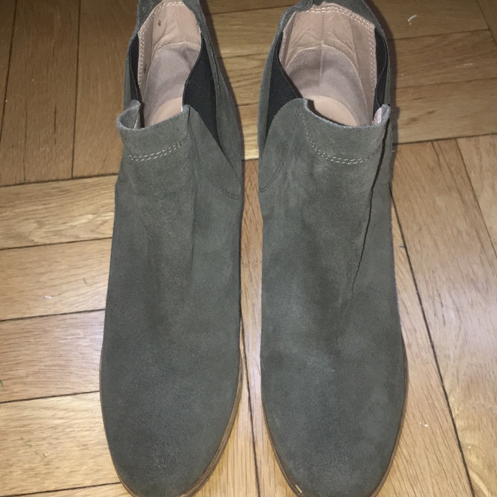 Suede Booties - image 3